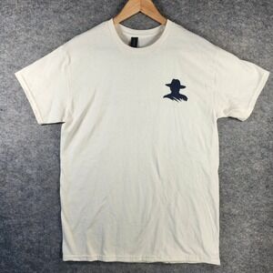 Gildan Don Julio Tequila Sugar Skull Graphic Promo T-Shirt Mens Medium Cream New